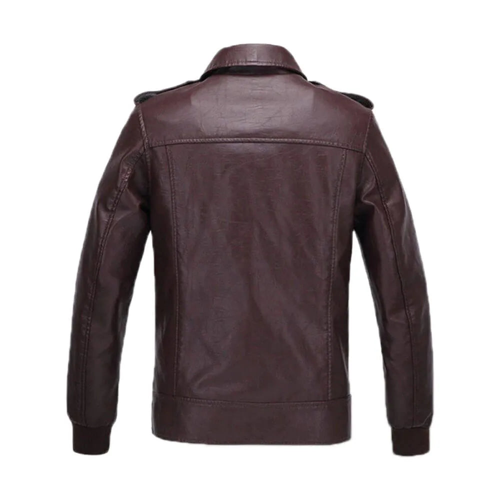 Captain America Steve Rogers Leather Jacket
