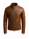 Cody Leather Brown Jacket – Men’s Premium Brown Leather Jacket