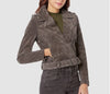 Superman and Lois Elizabeth Tulloch Brown Suede Jacket