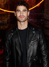 Darren Criss Paris Black Leather Jacket – celebrity inspiration look
