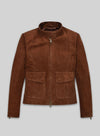 Hayley Atwell Mission Impossible Black Leather Jacket – front view