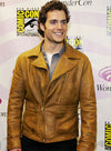 Henry Cavill Black Leather Jacket – Henry Cavill celebrity photo
