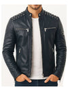 Hunter Black Leather Jacket – Men’s Premium Black Leather Jacket