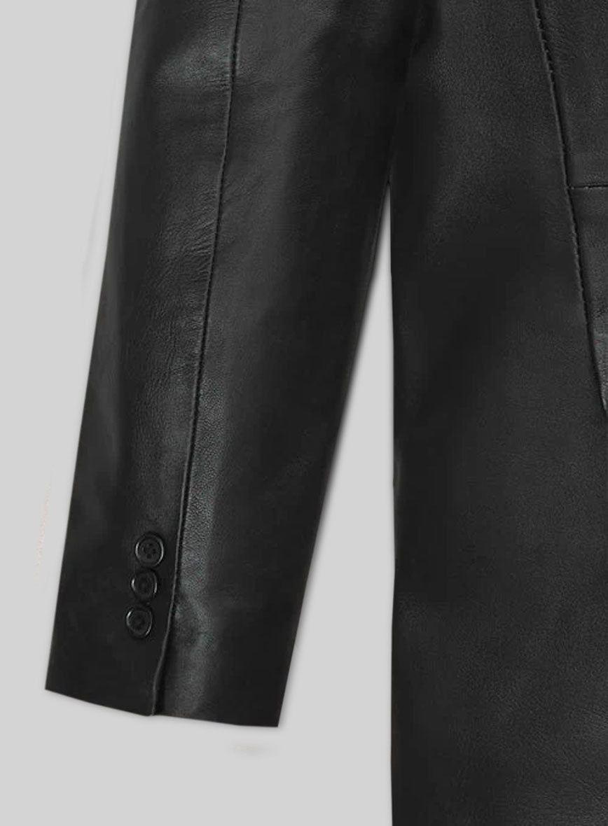 Jeff Goldblum Lost World Jurassic Park Leather Blazer view 6