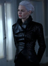 Jennifer Morrison Once Upon a Time Black Leather Jacket – front view