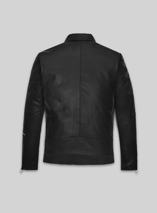 Jensen Huang Leather Jacket view 2