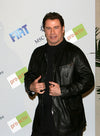 John Travolta Black Leather Blazer – John Travolta celebrity photo