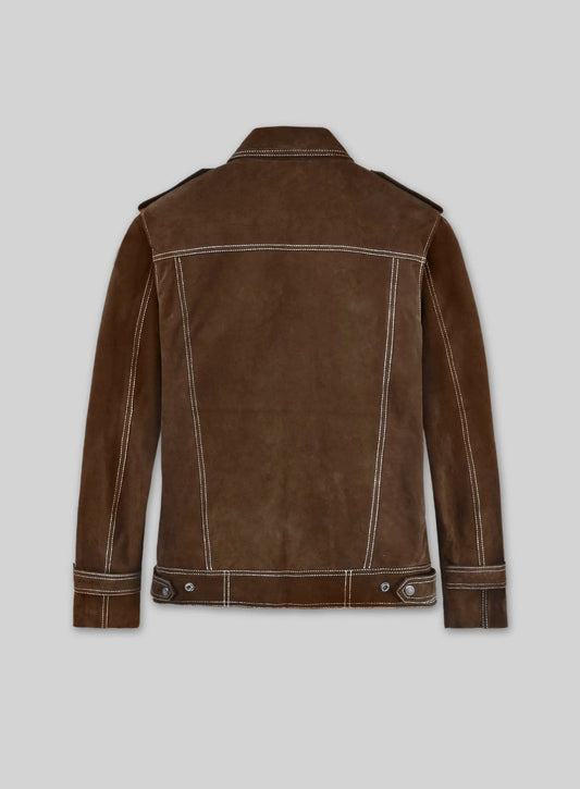 John Lennon Rubber Soul Brown Suede Jacket, product view 2