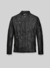 Justin Timberlake Guys Choice Awards Black Leather Jacket – front view