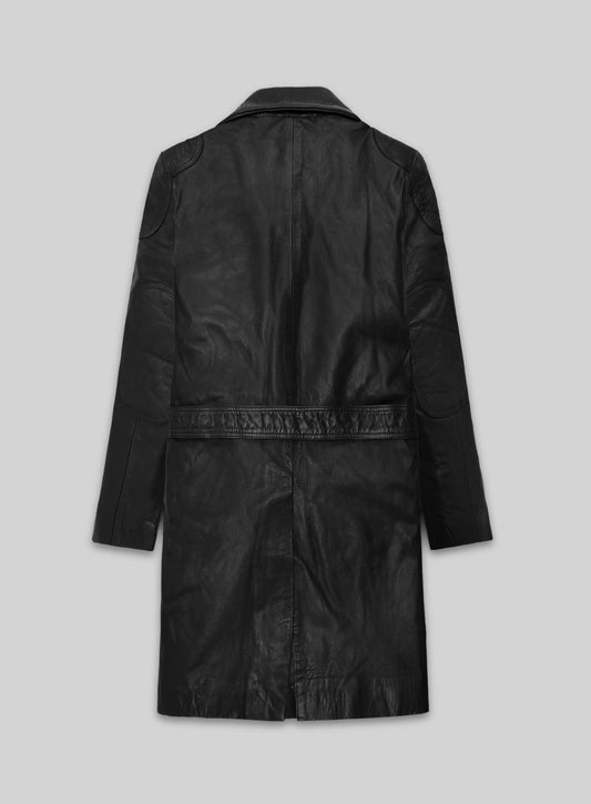 Karl Urban The Boys Leather Long Coat view 2