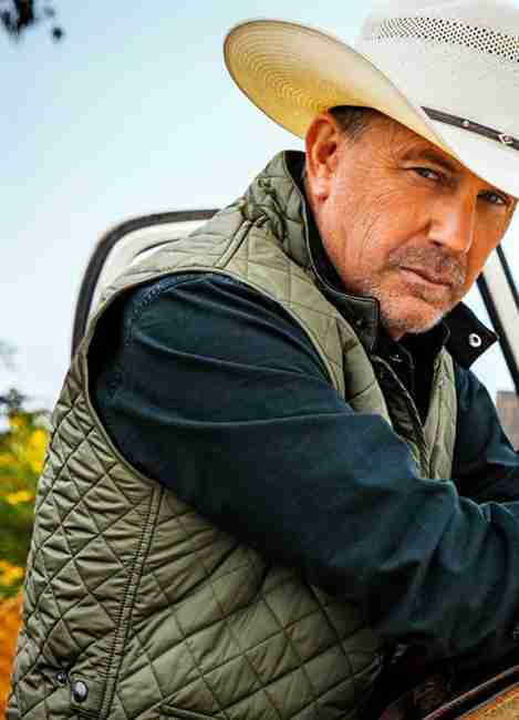 John Dutton Yellowstone Green Quilted Vest