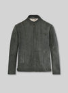 Mark Wahlberg Transformers Age of Extinction Black Leather Jacket – front view