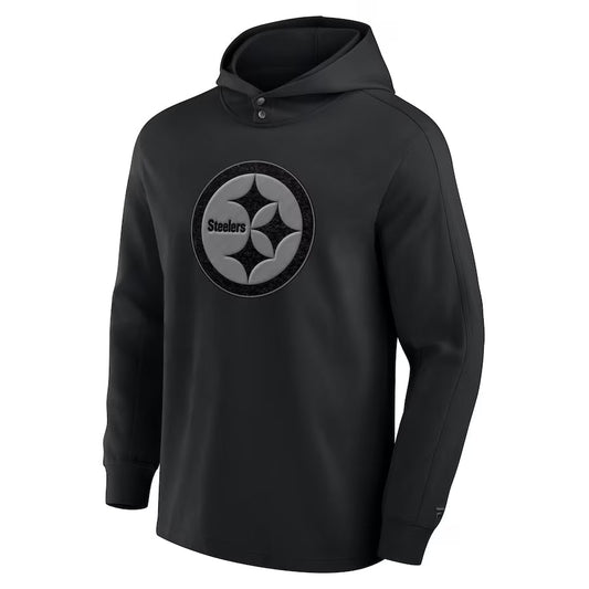 Pittsburgh Steelers Black Elements Pace Hoodie (Recreated Edition)