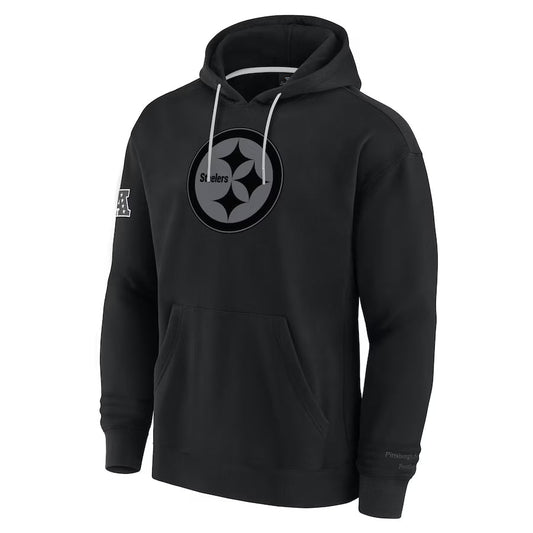 Pittsburgh Steelers Black Sideline Hoodie (Recreated Edition)