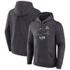 Recreation – Super Bowl LIX Philadelphia Eagles Zip Up Hoodie (Black) (Recreated Edition)