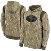 Christian McCaffrey 49ers Salute to Service Camo Hoodie – Honor, Pride, and Team Spirit Recreated Edition