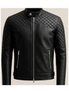 Ollie Black Leather Jacket – Men’s Premium Black Leather Jacket