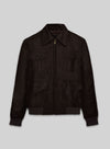 Taylor Lautner Abduction Black Leather Jacket – front view