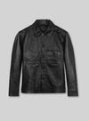 Vin Diesel Fast and Furious 8 Black Leather Jacket – front view