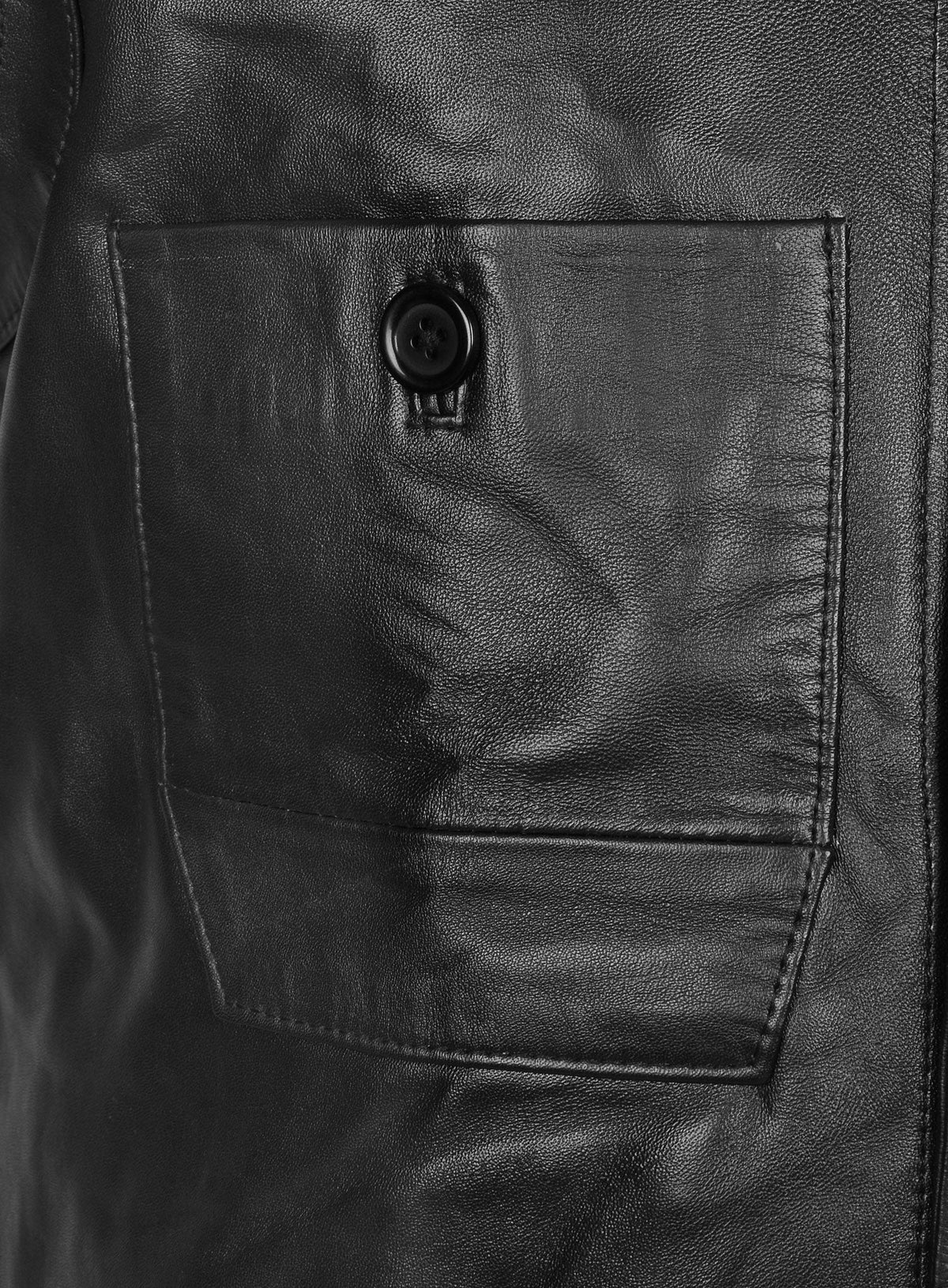 Vin Diesel Fast and Furious 8 Black Leather Jacket – close-up and worn views