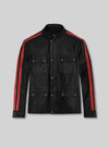 Vin Diesel Black Leather Jacket – front view