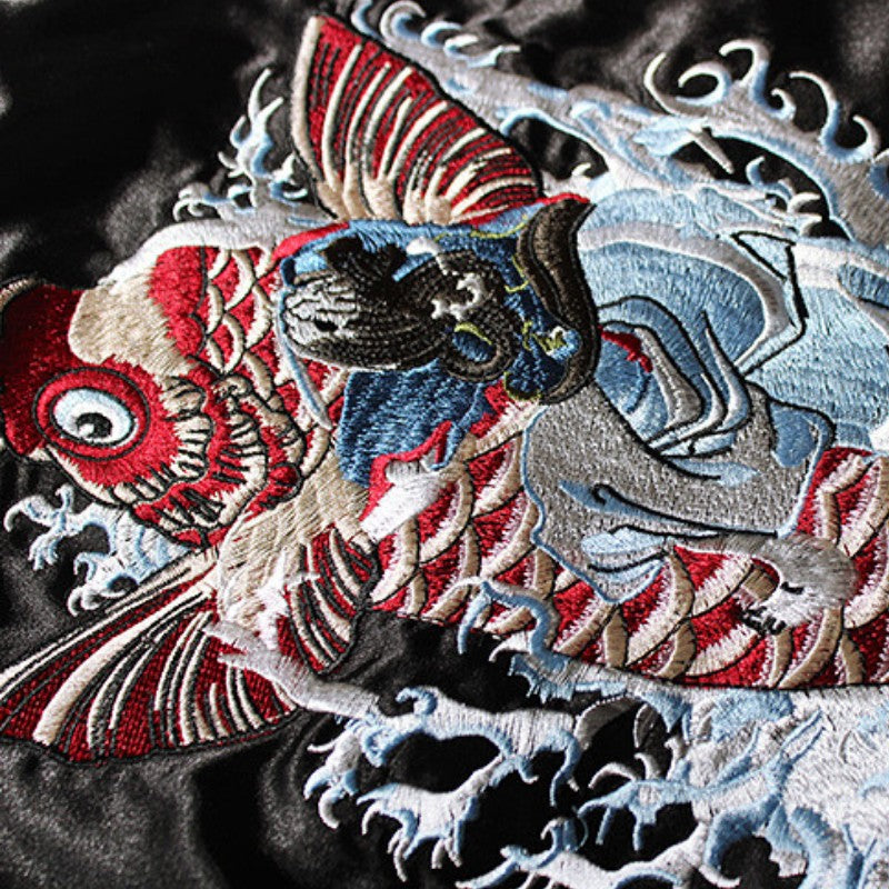 Vintage Sukajan Jacket 'Sugamo' - Sublimation Jacket ( Recreated Edition )