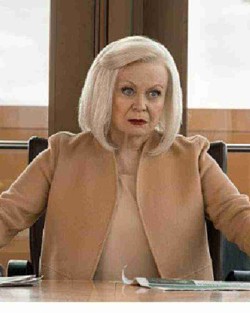 Jacki Weaver Yellowstone Season 5 Beige Coat