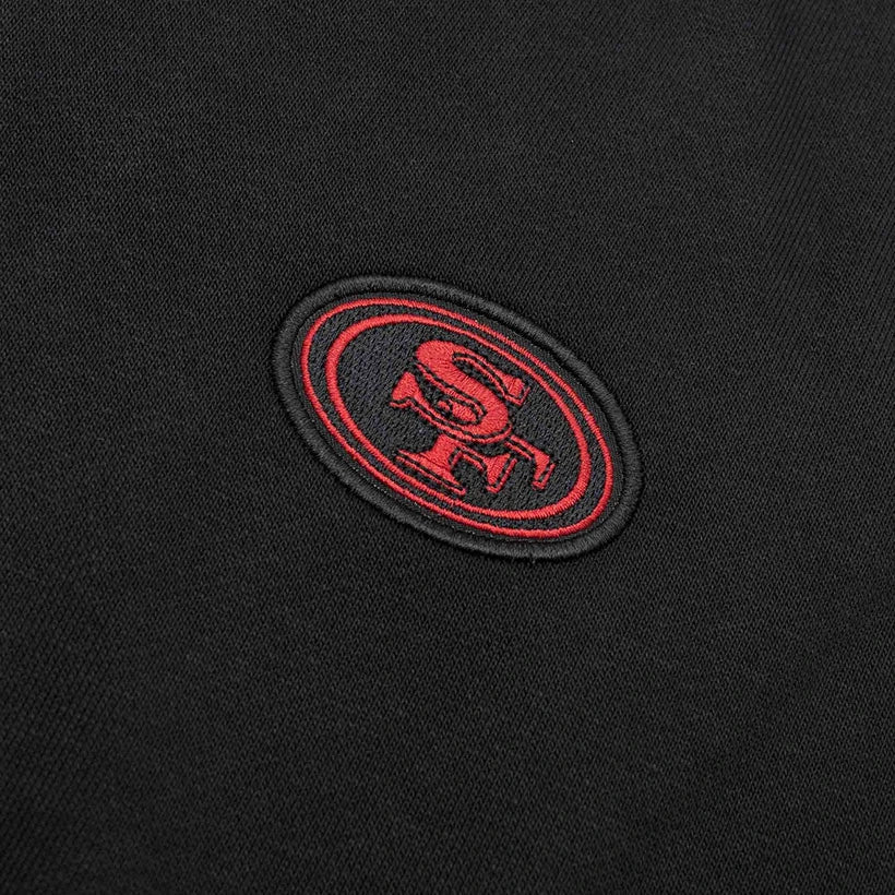 San Francisco 49ers Grey Sideline Full-Zip Hoodie (Recreated Edition)