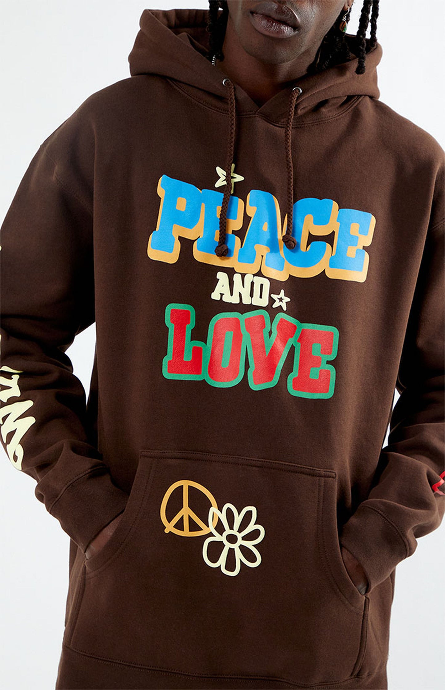 Peace And Love Hoodie Recreated Edition