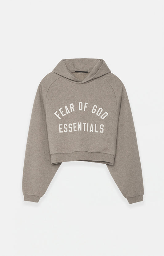 Cropped Essentials Hoodie – Modern Minimal Style with Everyday Comfort Recreated Edition