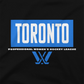 Toronto PWHL Black Pullover Hoodie (Recreated Edition)