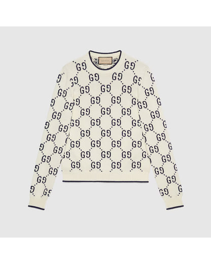 WWE Raw 2025 Nattie Neidhart Monogram White Knit Sweater — Product Description