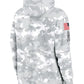 2024 Las Vegas Raiders Arctic Camo Salute to Service Hoodie Recreated Edition