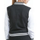 2-Tone College Varsity Jacket – Black-White Urban Classics Jacket
