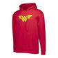 Demo Wonder Woman Logo Yellow Zip-Up Hoodie (Recreated Edition)