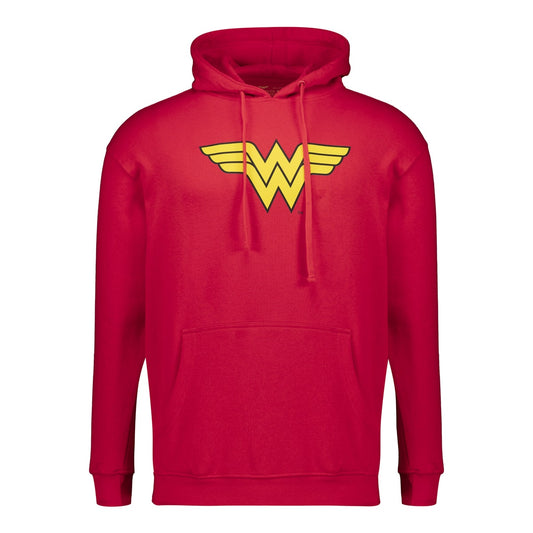 Demo Wonder Woman Logo Yellow Zip-Up Hoodie (Recreated Edition)