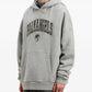 Palm Angels College Logo Oversized Hoodie – Grey Recreated Edition