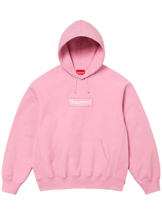 Supreme Box Logo Pink Hoodie (Recreated Edition)
