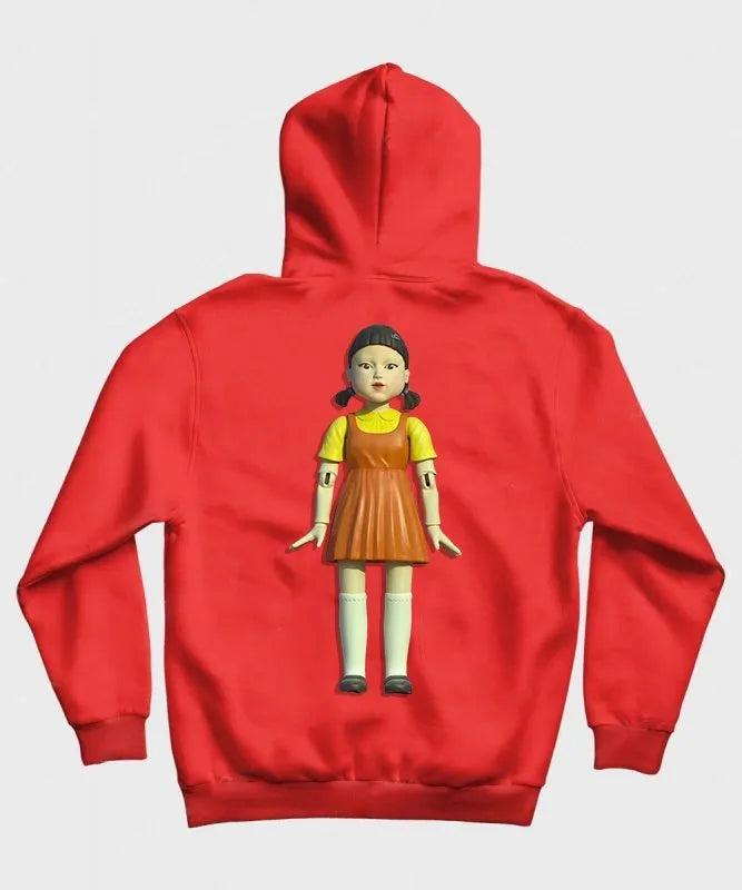 Squid Game Doll Red Light Green Light Hoodie (Recreated Edition)