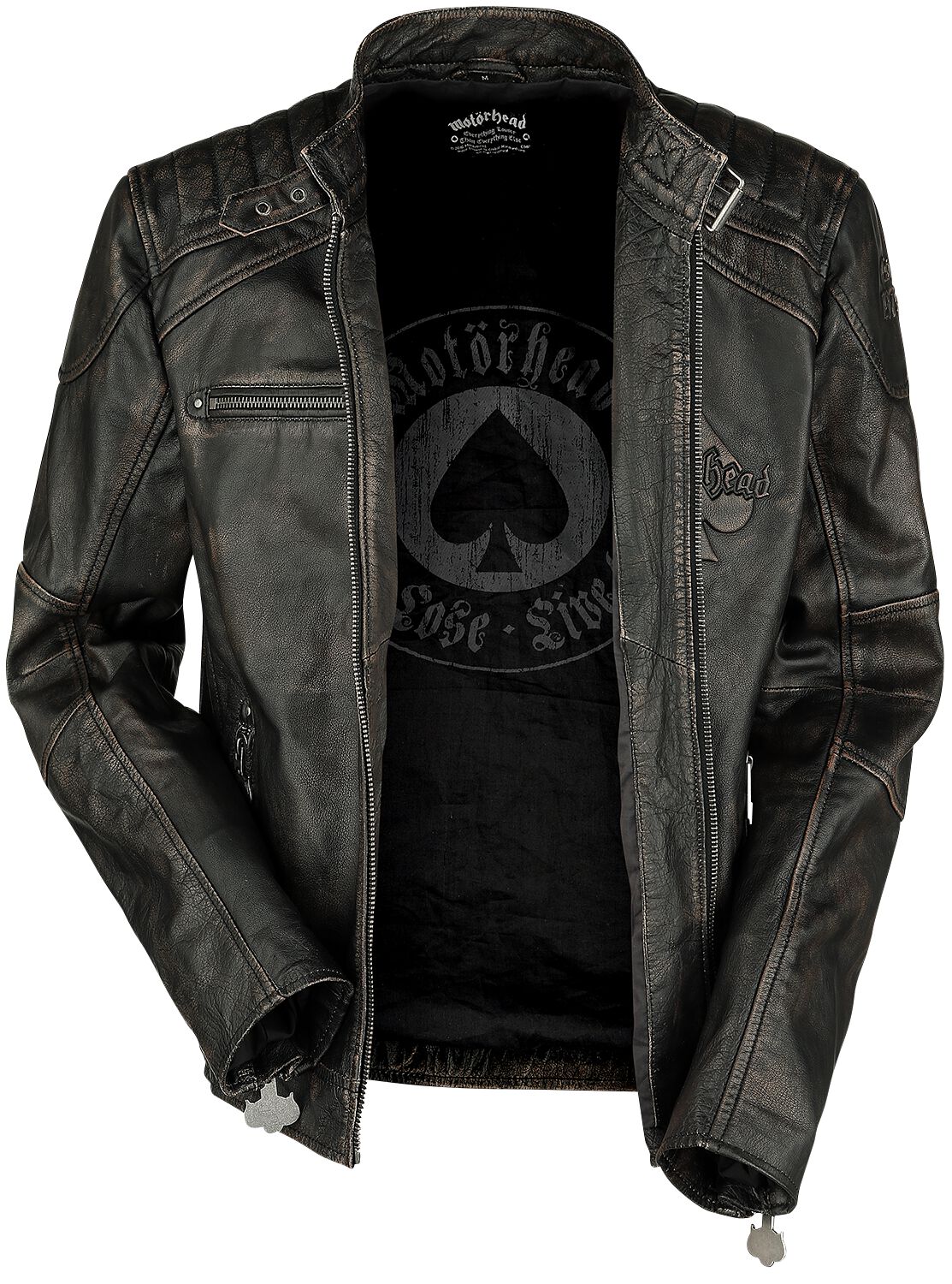 England Leather Jacket Black by Motörhead