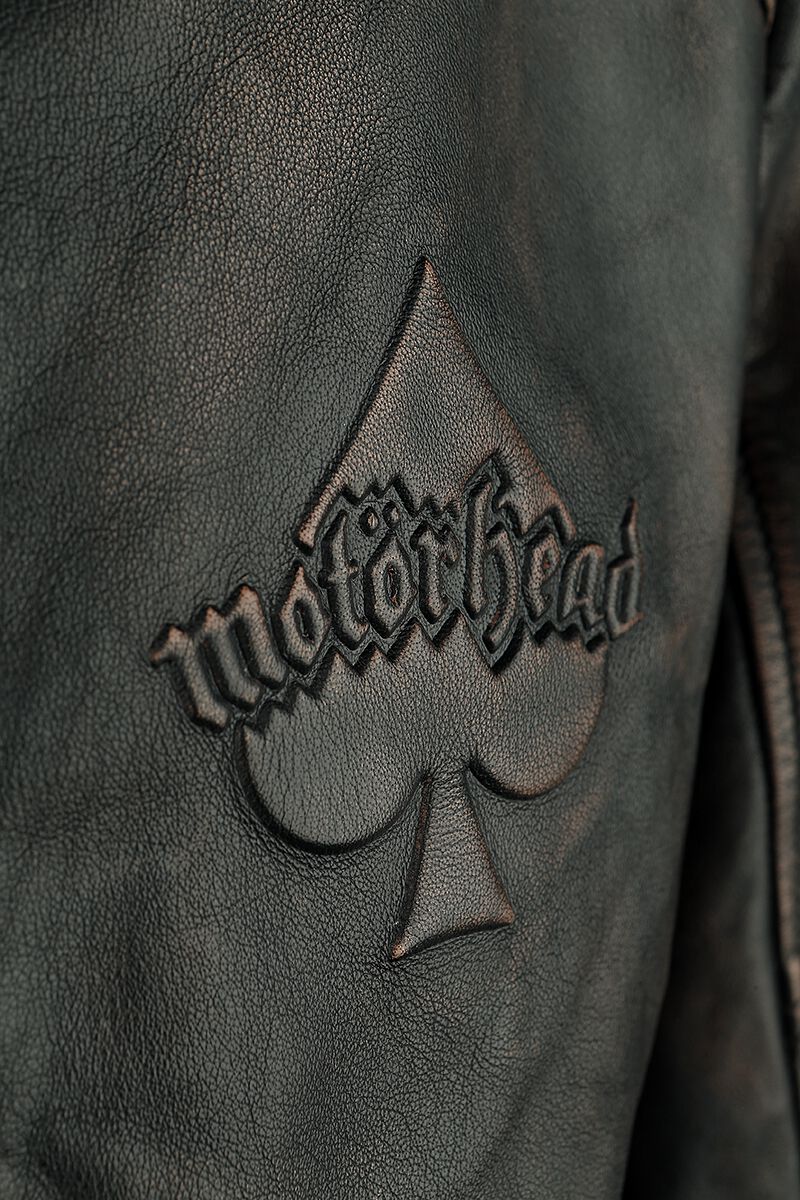 England Leather Jacket Black by Motörhead