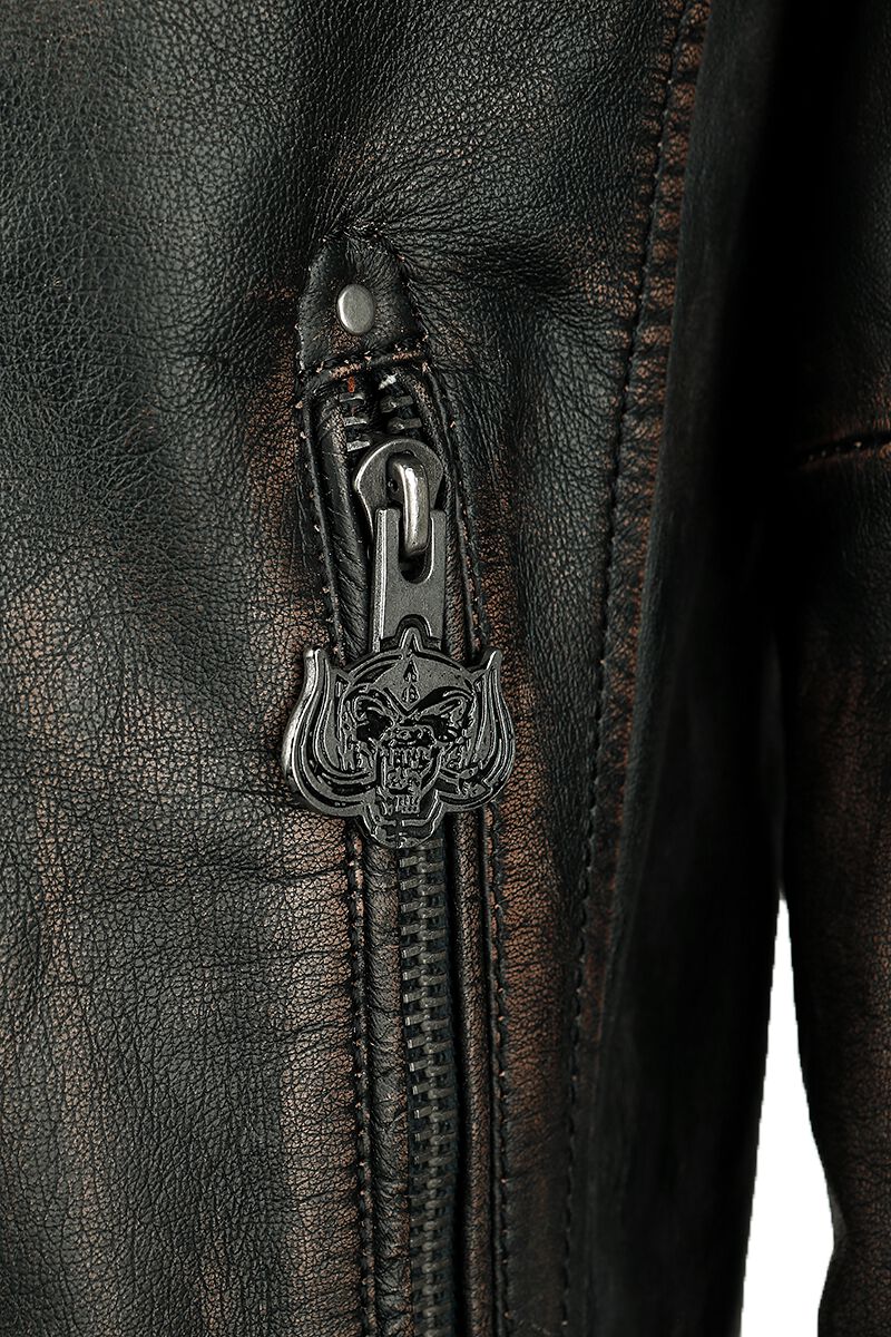 England Leather Jacket Black by Motörhead