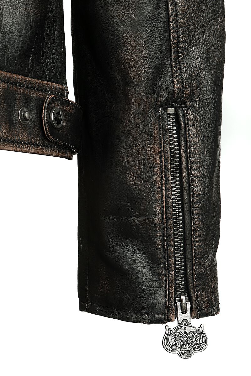 England Leather Jacket Black by Motörhead