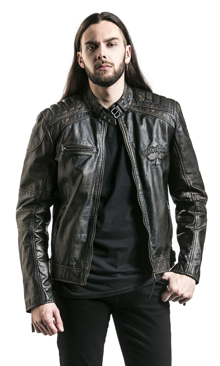 England Leather Jacket Black by Motörhead
