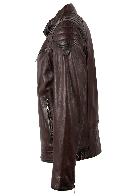 Colt W18 Lasanv" Leather Jacket red brown by Mauritius