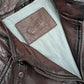 Colt W18 Lasanv" Leather Jacket red brown by Mauritius
