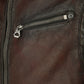 Colt W18 Lasanv" Leather Jacket red brown by Mauritius