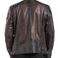 Colt W18 Lasanv" Leather Jacket red brown by Mauritius