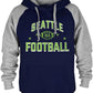 Seattle Football Hoodie – Vintage Athletic Pullover Sweatshirt