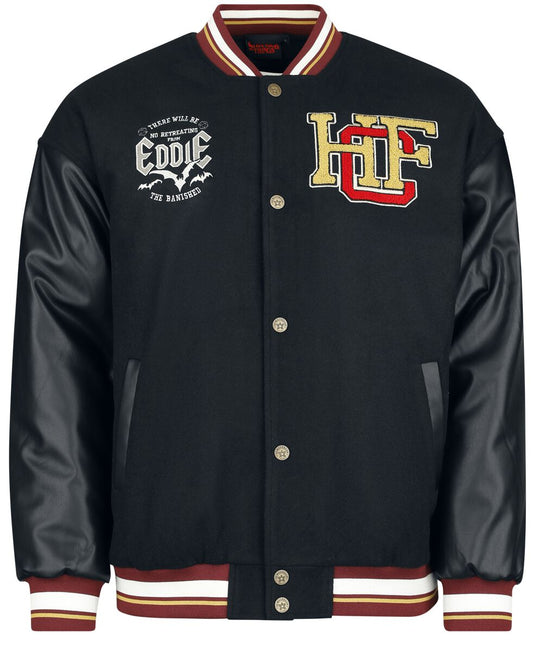 Hellfire Club Varsity Jacket – Black Stranger Things Varsity Jacket
